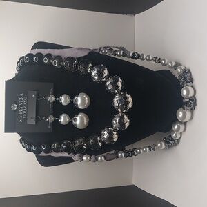 Simply Vera by Vera Wang Chunky Bead Statement Jewelry Display Samples Lot of 3